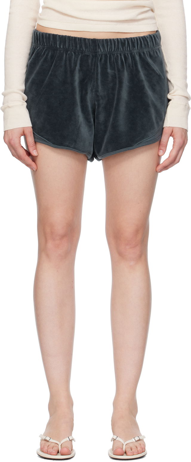 Baserange Velour Ran Shorts