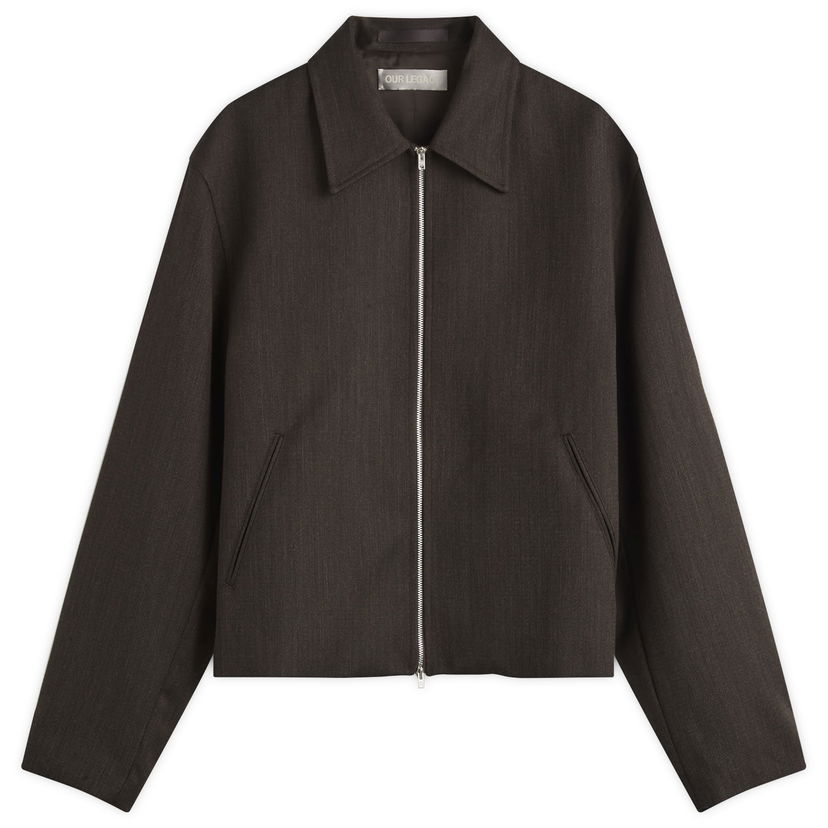 Яке OUR LEGACY Our Legacy Wool Mini Jacket Кафяво | M4250MH