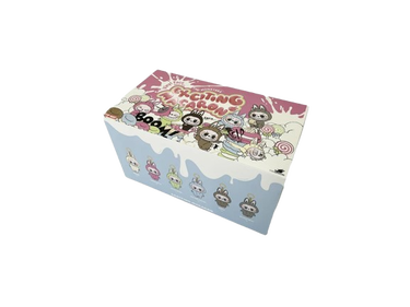 Колекционерско POP MART Labubu The Monsters Tasty Macarons Vinyl Figure Blind Box Розово | LABUBUMONCASE, 2