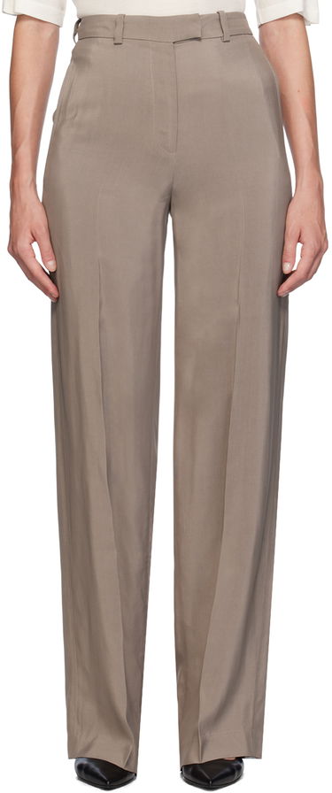 Панталони Anine Bing Anine Bing Dolan Wide-Leg Trousers Бежово | A-03-3343-TPU23, 0