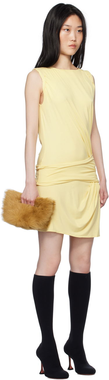 Pокля The Attico Attico Draped Mini Dress Жълто | 250WCA00396 JJJ053AA, 1