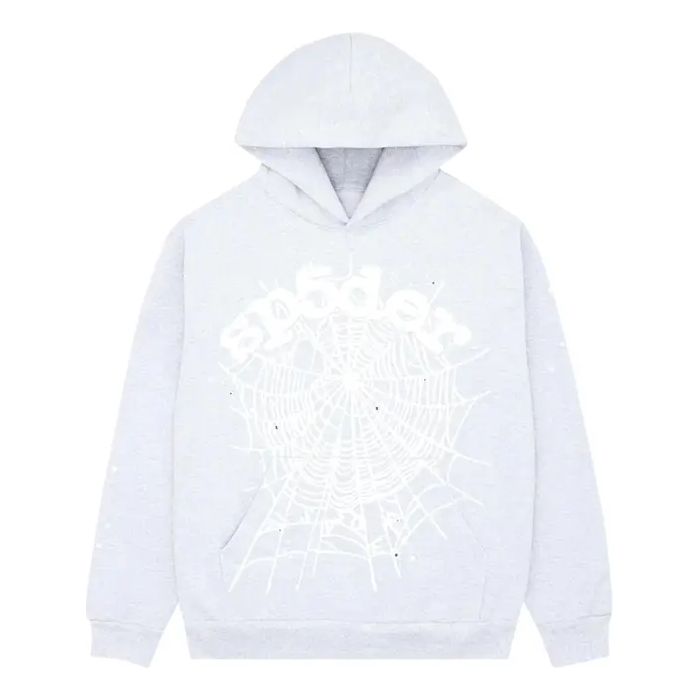 Суитчър Sp5der Spider OG Web Hoodie Сиво | 2406-1FW230106OWH-HEAT