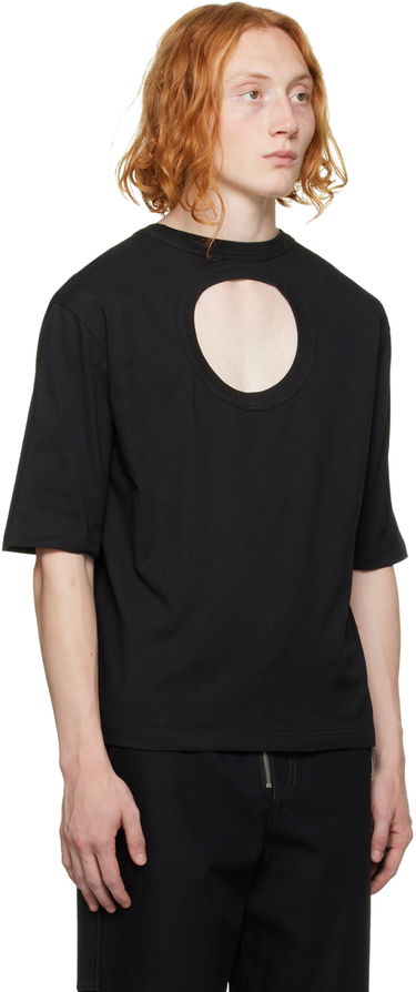 Тениска Dion Lee Cutout Detail T-Shirt Бяло | C3077F22, 4