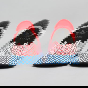 Кецове и обувки adidas Originals Deerupt Runner Червено | CQ2624, 3