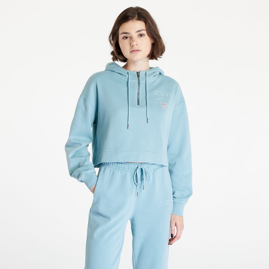 Суитчър GUESS Olivia Classic Lohoodie Синьо | W2BQ00K9YH1-F7ES, 0