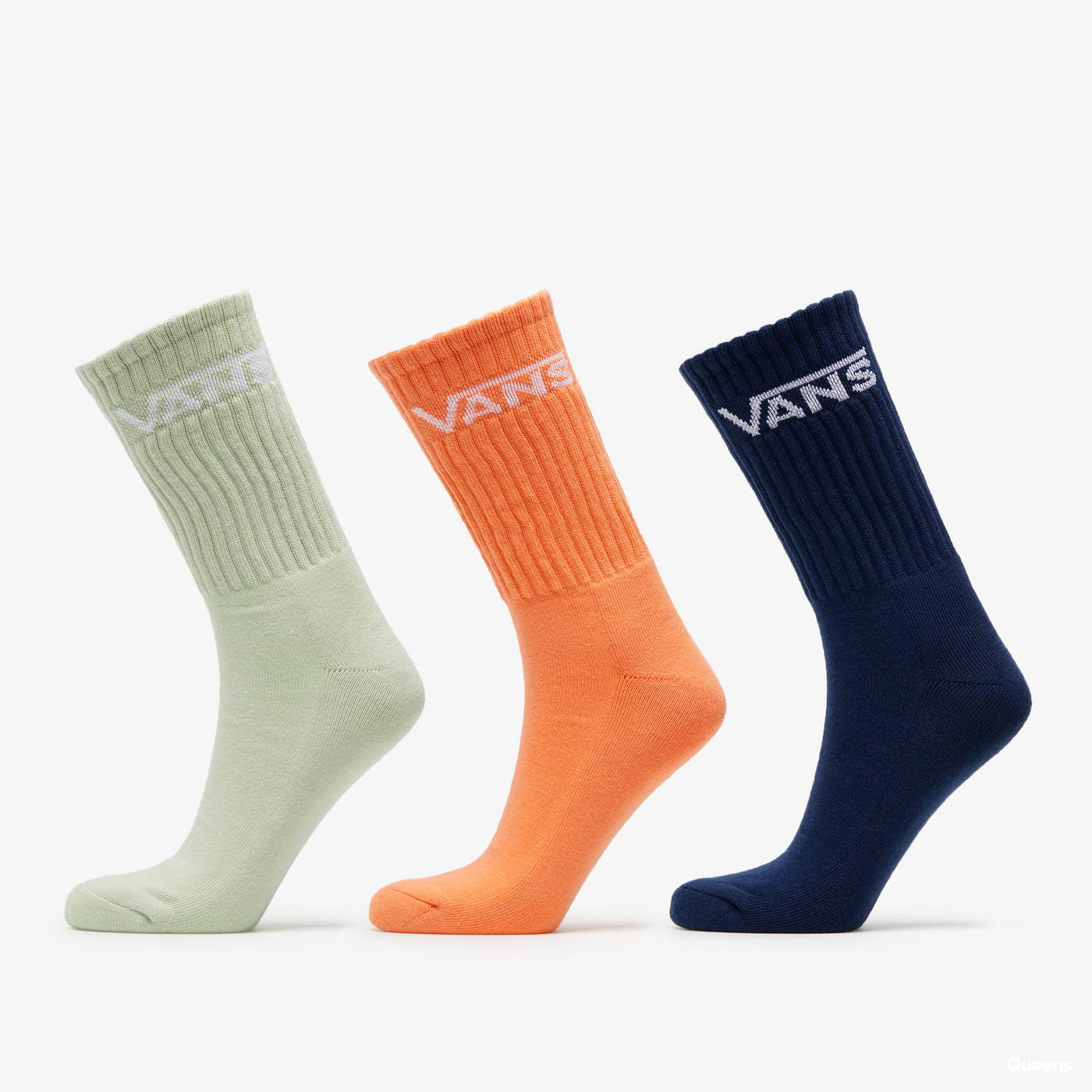 Чорапи Vans Classic Crew Socks 3-Pack Многоцветен | VN000XRZYSJ1, 0