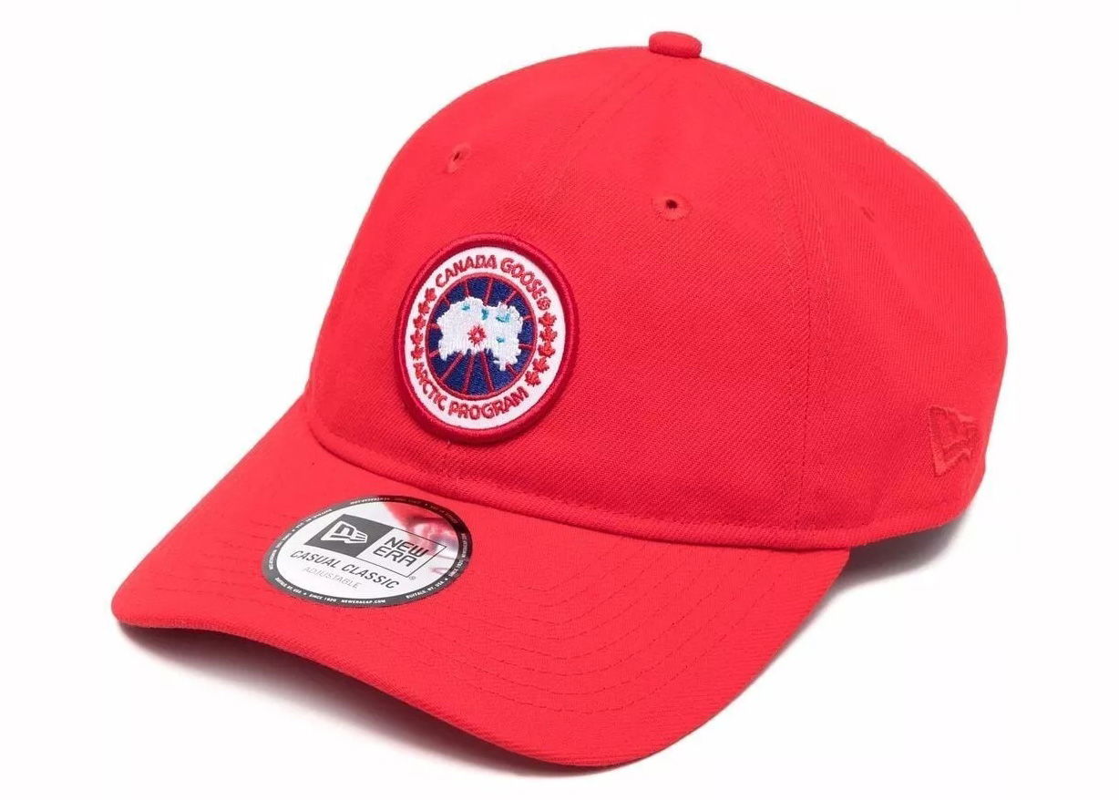 Шапка с козирка Canada Goose Arctic Adjustable Cap Red Червено | 5450M, 0