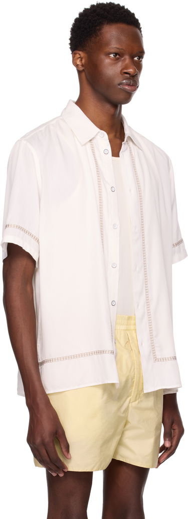 Риза rag & bone rag & bone Dalton Embroidered Shirt Тъмно синьо | MBW25PA027SVML, 4