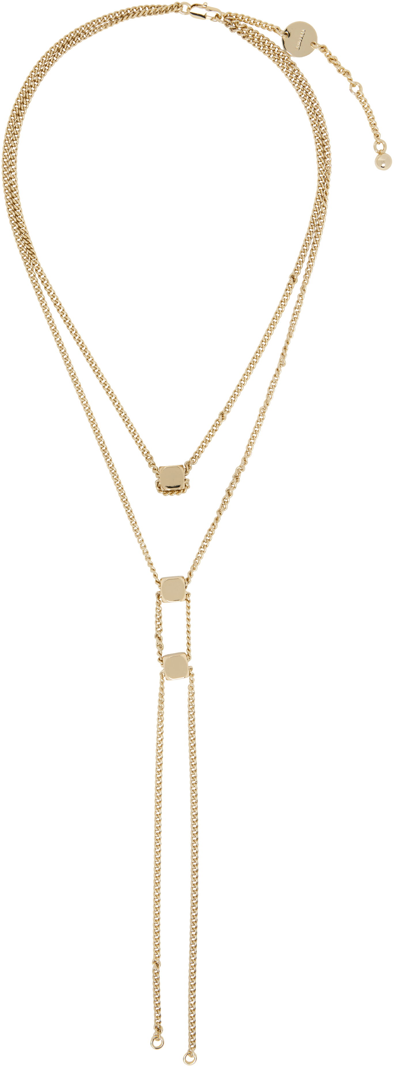 Колие LEMAIRE Lemaire Abacus Bolo Tie Necklace Металик | JW0121 LO036, 0