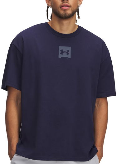Тениска Under Armour HW OS SM BOX Short Sleeve T-Shirt Тъмно синьо | 1386803-410, 0