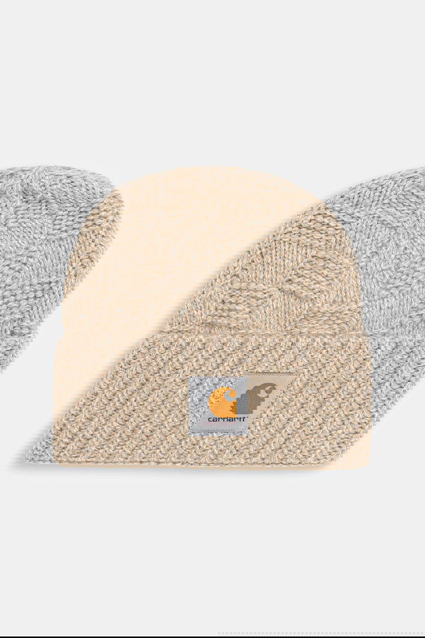 Шапка Carhartt WIP Kyloe Wool Blend Knitted Beanie Бежово | I035451.3DAXX, 0