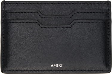 Портфейл AMIRI Three Star Leather Card Holder Черно | AMACCO1016, 1