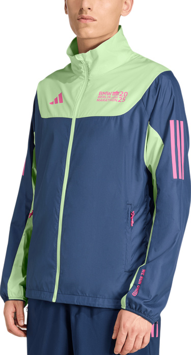 Ветровка adidas Originals BMW Berlin Marathon 2025 Legends Jacket Синьо | ka6081, 0