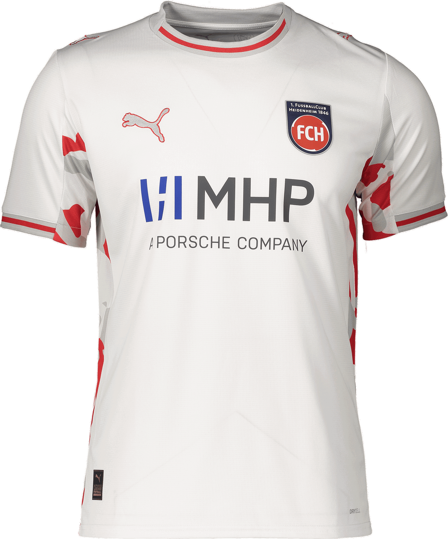 Фланелка Puma Puma 1. FC Heidenheim 3rd Jersey 2025/26 Бяло | 6fch785889-03, 0