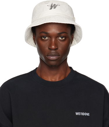 Шапка We11done Logo Bucket Hat Бяло | WD-AH3-22-404-U-WH, 0