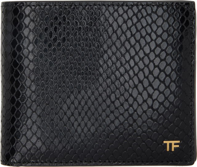 TOM FORD Printed Python Classic Bifold Wallet