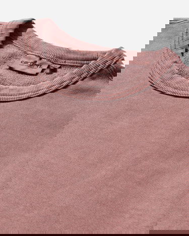 Суитчър Carhartt WIP Torion Pocket Crewneck Sweatshirts Grind Washed Розово | I036054 33GB7, 4