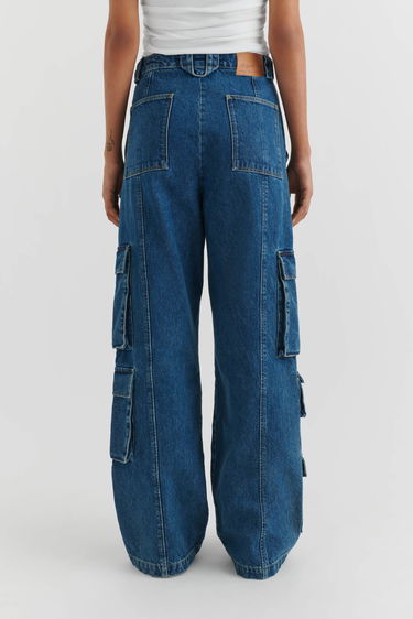 Карго панталони AXEL ARIGATO Roam Cargo Jeans Синьо | A2105001, 3