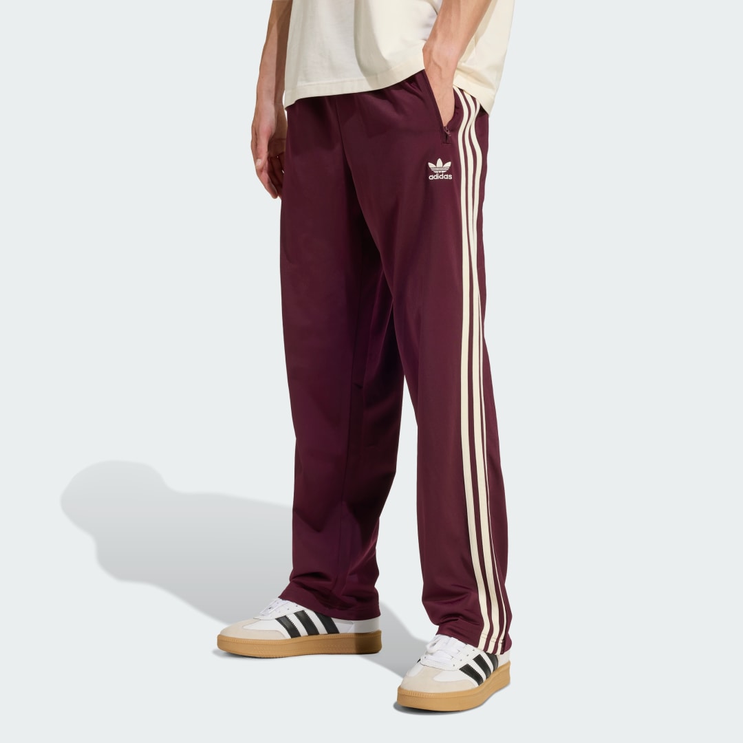 Спортни панталони adidas Performance Adicolor Classics Firebird Track Pants Бургунди | KG1553, 0