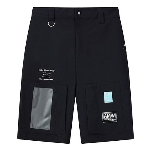 Къси панталони FILA MIHARA Jointly Signed Sports Shorts Черно | F11M133801F-BK