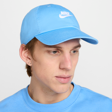 Шапка с козирка Nike Nike Club Futura Washed Cap Синьо | FB5368-412, 4
