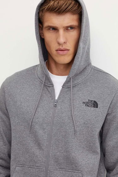 Суитчър The North Face Simple Dome Full Zip Hoodie Сиво | NF0A89FDDYY1, 0