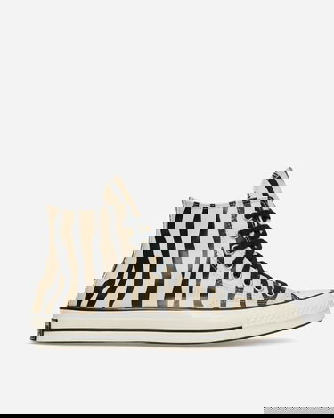 Кецове и обувки Converse Chuck 70 Glow-In-The-Dark Zebra Print Бежово | A15032C, 1