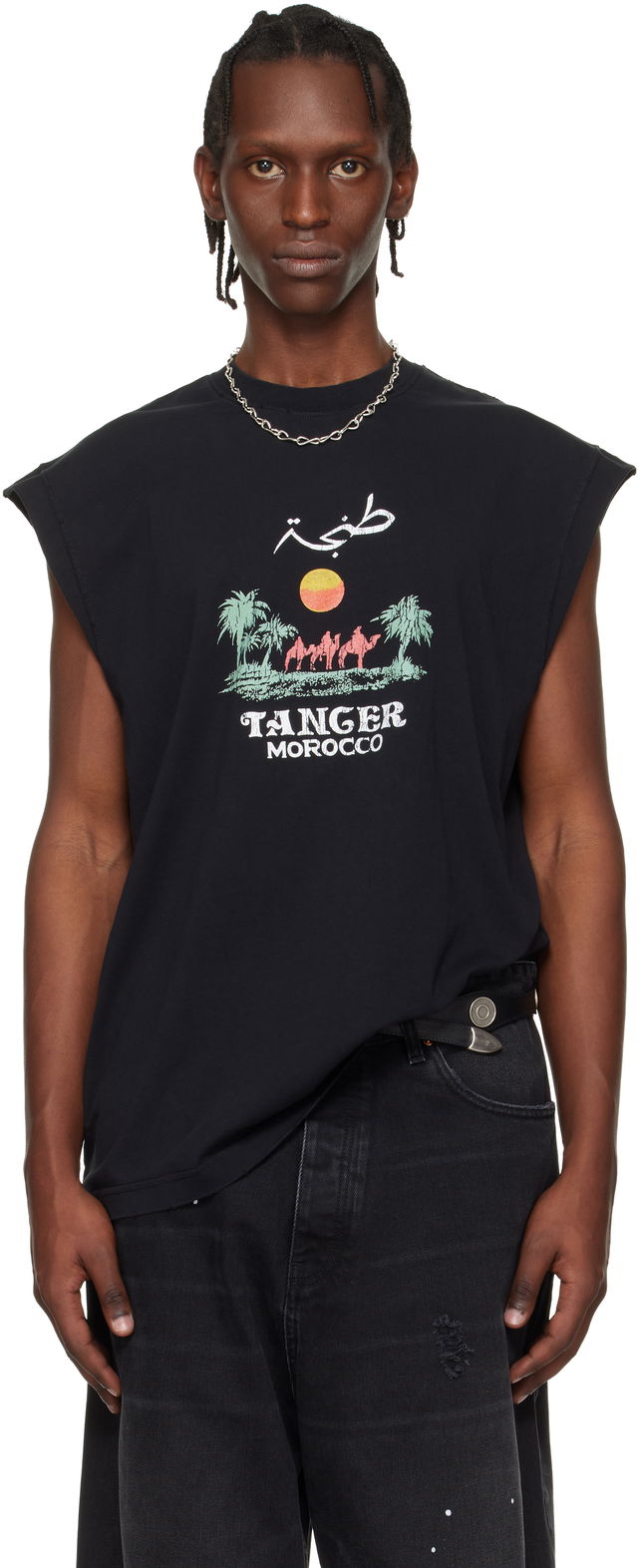Morocco Tourist Sleeveless Top