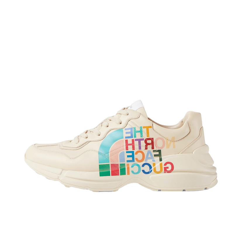 Кецове и обувки Gucci The North Face x Rhyton Beige W Бежово | 685639-DRW00-9522