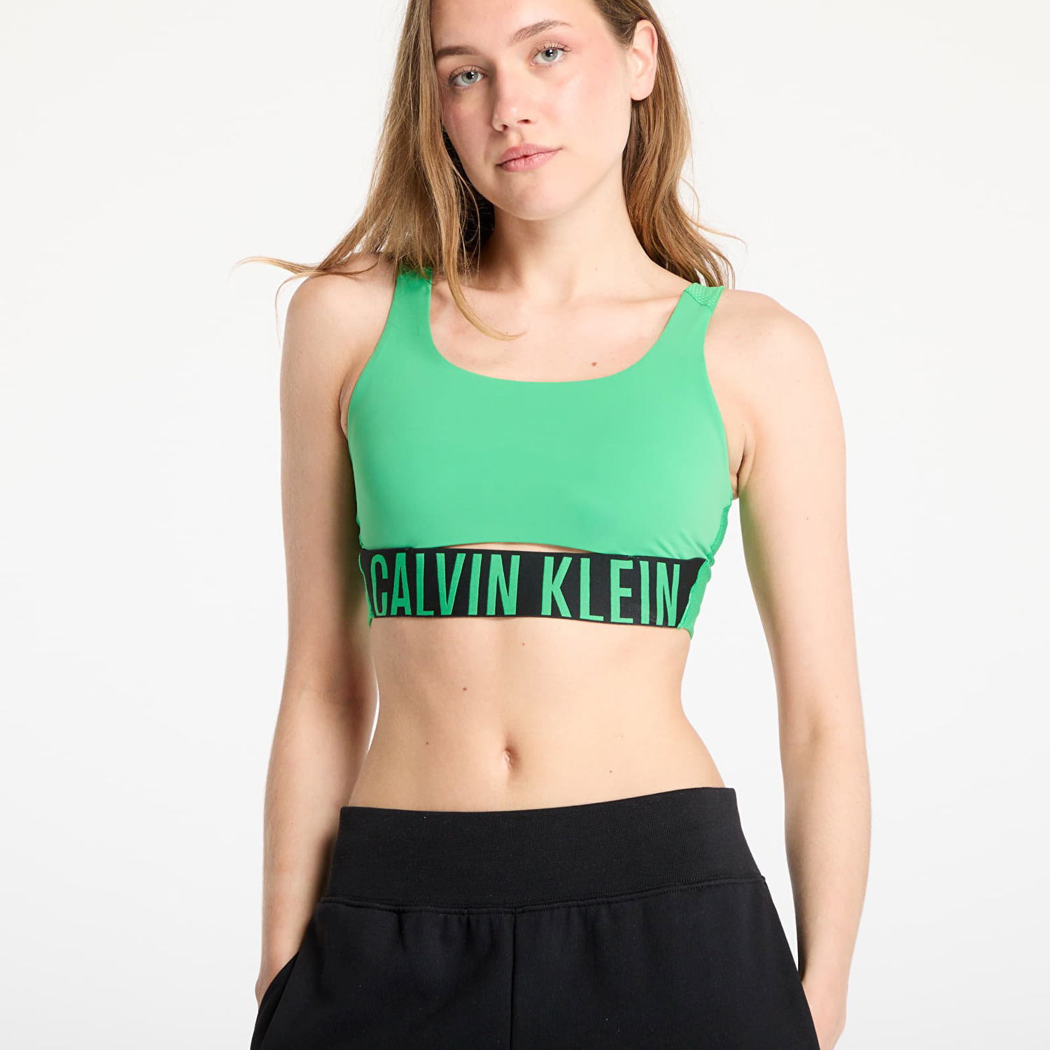 Сутиен CALVIN KLEIN Calvin Klein Sport Intense Power Medium Support Sports Bra Зелено | LVGWS5K149 L1X, 1