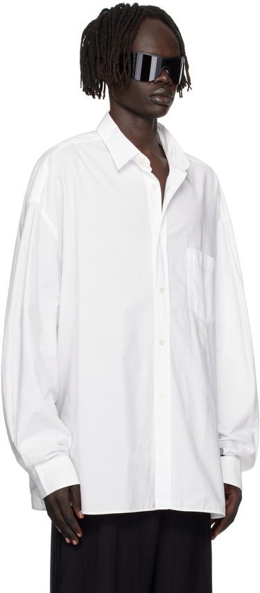 Риза Acne Studios Acne Studios Button-Up Shirt Бяло | BB0643-, 1