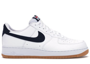 Кецове и обувки Nike Air Force 1 Low '07 White Obsidian Бяло | CI0057-100, 0