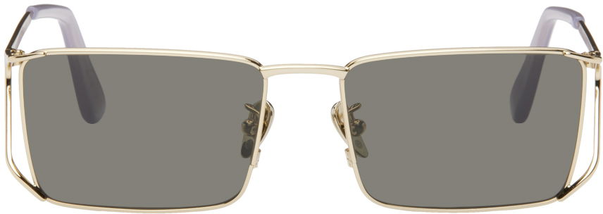 Слънчеви очила RETROSUPERFUTURE Atlas Sunglasses "Gold" Металик | 3XP, 0