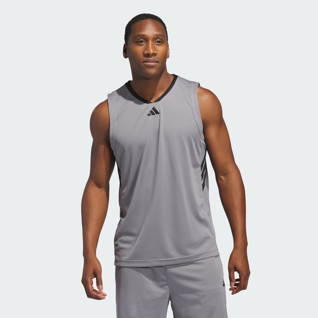 Потник adidas Performance Basketball Legends Jersey Сиво | JN4744, 0