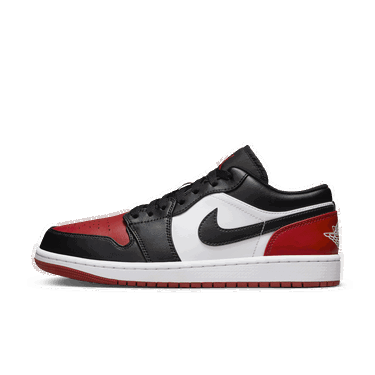 Кецове и обувки Jordan Air Jordan 1 Low "Bred Toe 2.0" Червено | 553558-161, 2