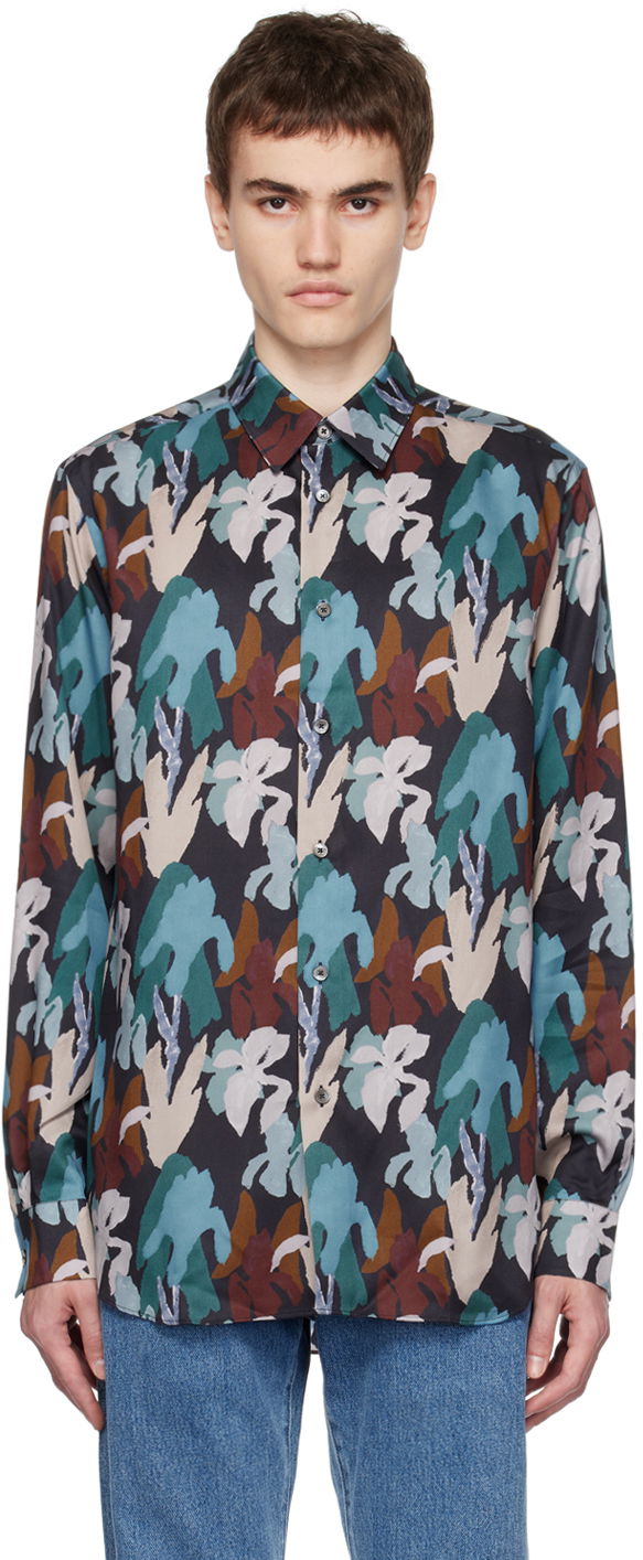 Paul Smith Floral Print Shirt