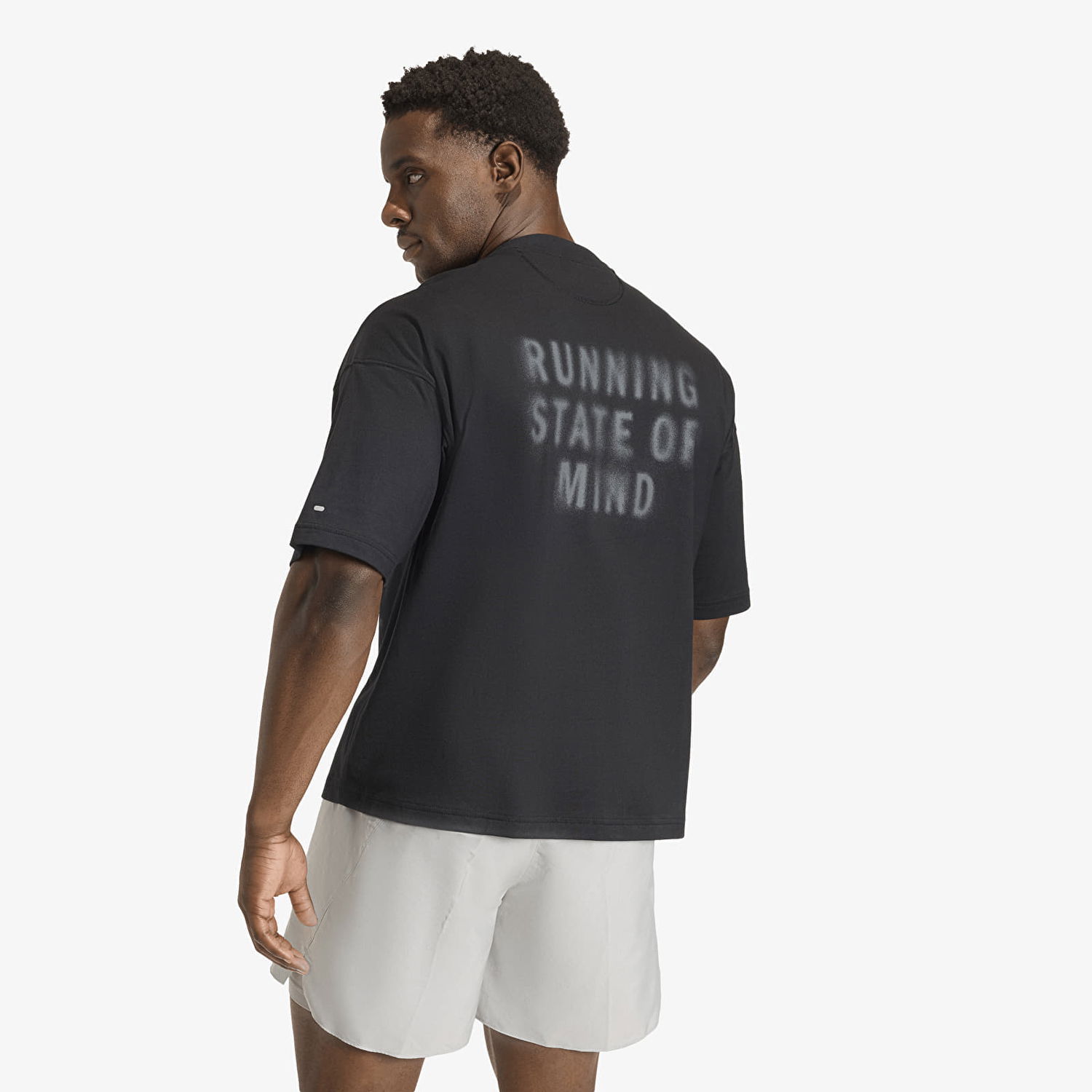 Тениска adidas Performance Relaxed Fit Running T-Shirt Черно | KA0152, 1
