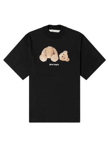Тениска Palm Angels Loose Fit Bear Tee Черно | PWAA017C99JER0011060