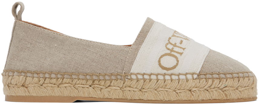 Кецове и обувки Off-White Espadrilles Бежово | OWIB014S24FAB0016161, 0