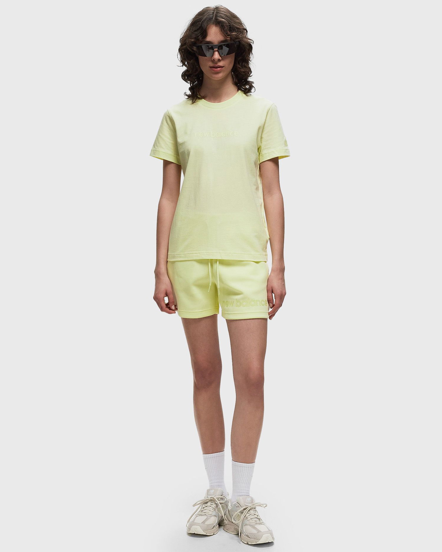 Тениска New Balance Hyper Density Jersey T-Shirt Бежово | WT41554-LLT, 1
