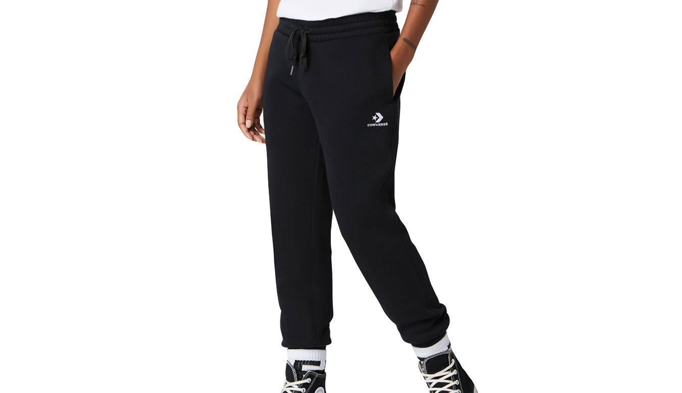 Спортни панталони Converse Embroidered Star Chevron Pant Черно | 10020873-A01, 0