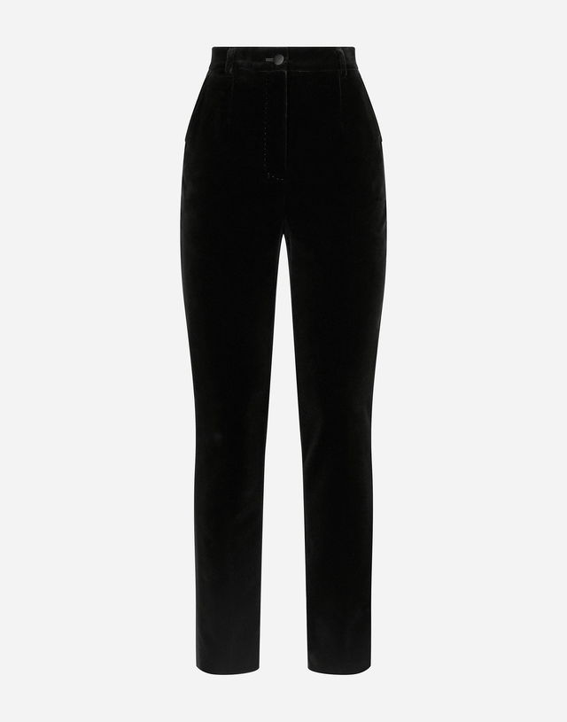 Velvet Tuxedo Pants