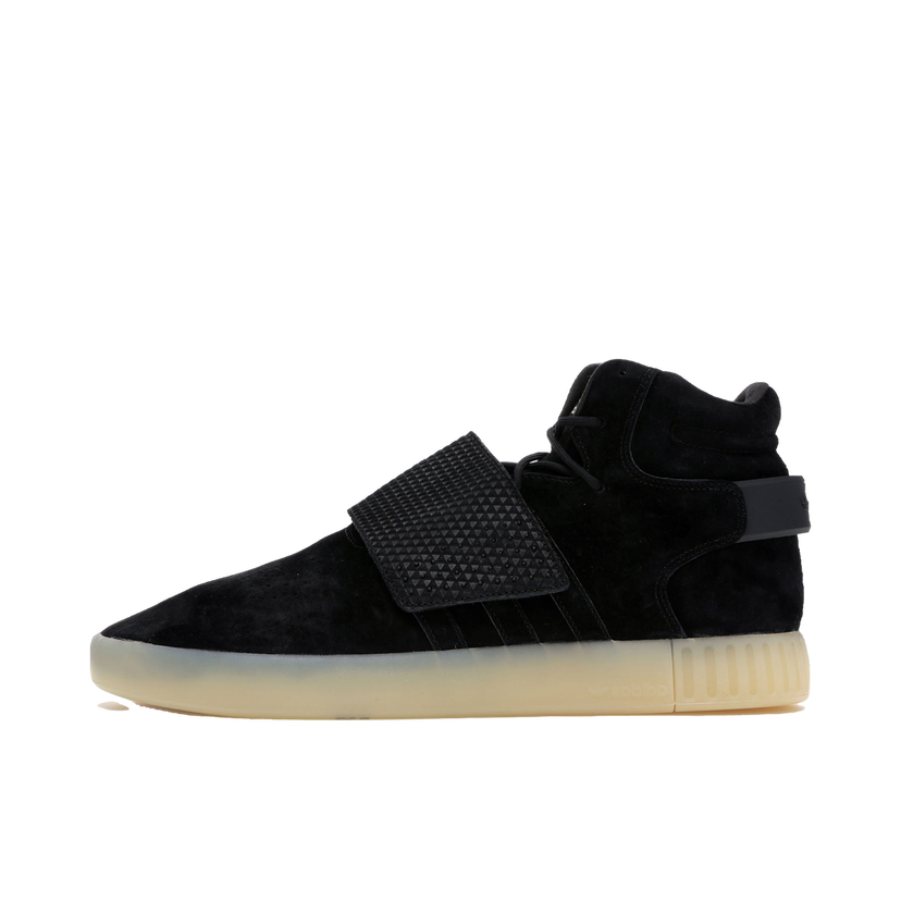 Кецове и обувки adidas Originals Tubular Invader Strap Black/Black-White Черно | BB5037