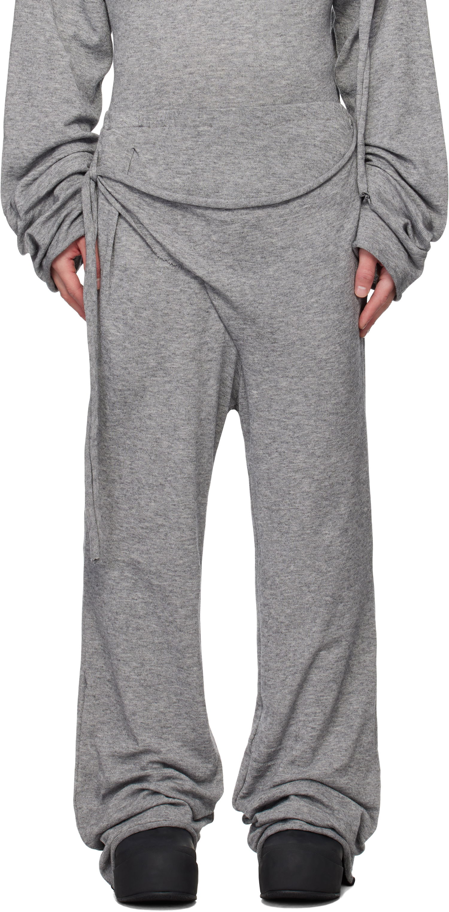 Спортни панталони Ottolinger Ottolinger Knit Lounge Pants Сиво | 2204080211, 0