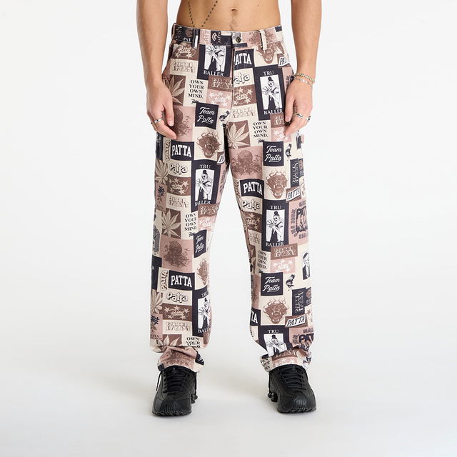 Patta Collage Canvas Pants 30