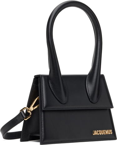 Чанта през рамо Jacquemus 'Le Chiquito Moyen' Bag Бяло | 21H213BA002-3000, 4