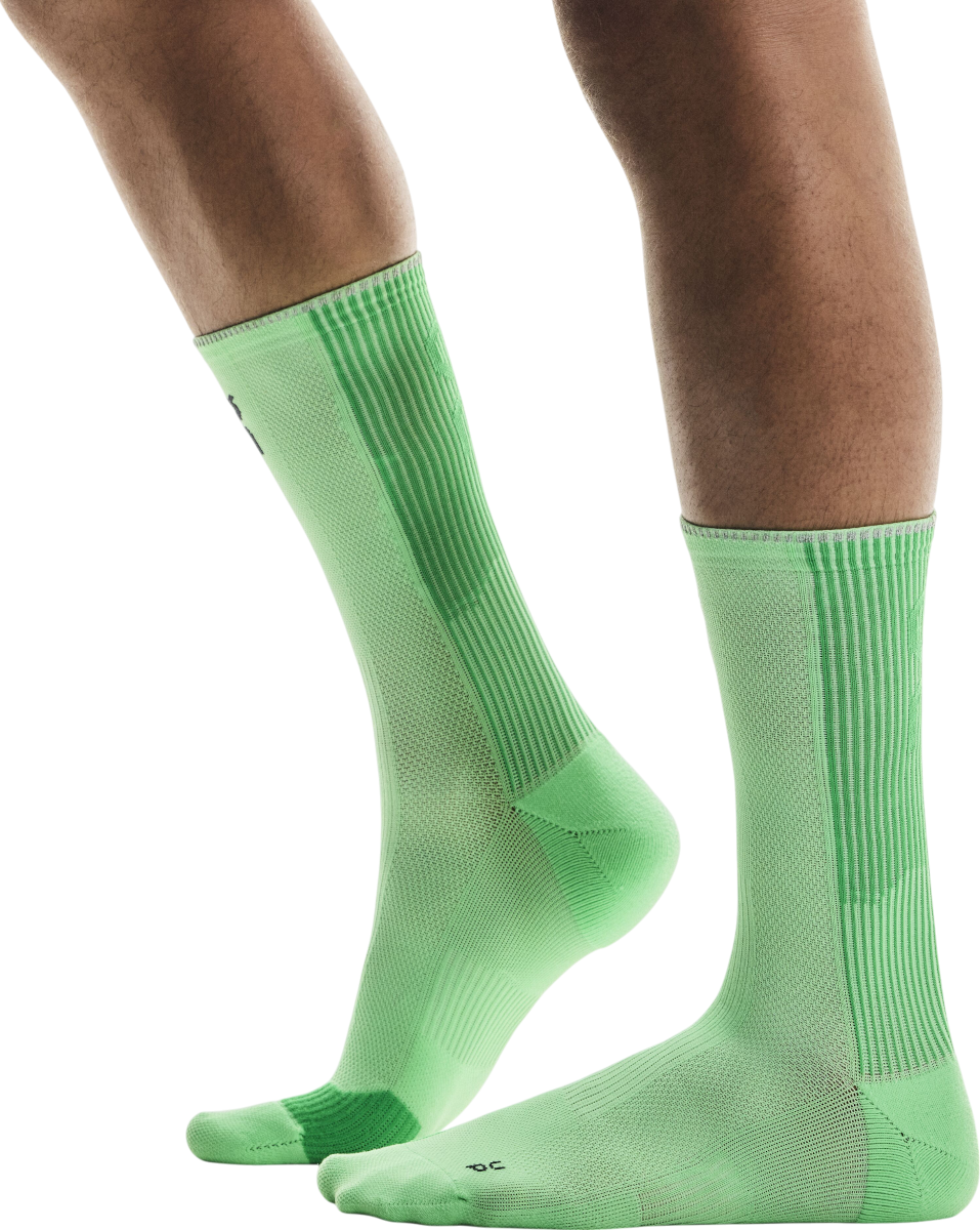 Чорапи On Running Performance Run Sock High Зелено | 2uf10043893, 0