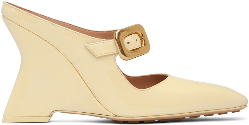Кецове и обувки Bottega Veneta Comet Mules "Yellow" Жълто | 754095 V3BX0, 0