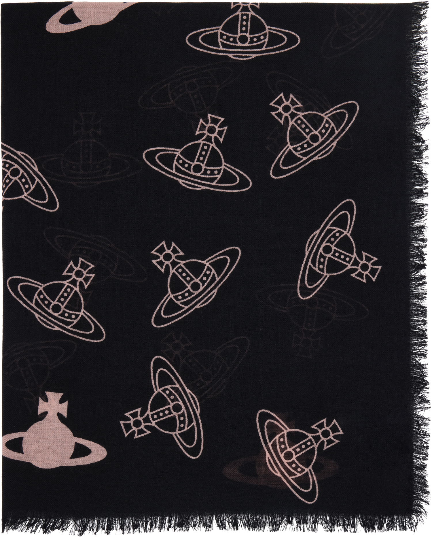 Шал Vivienne Westwood Orb Stole Scarf Черно | 81030154-W00ZE-, 0