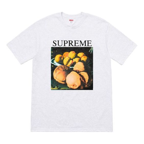 Тениска Supreme Still Life Graphic Print Short Sleeve T-Shirt Сиво | SUP-FW18-018